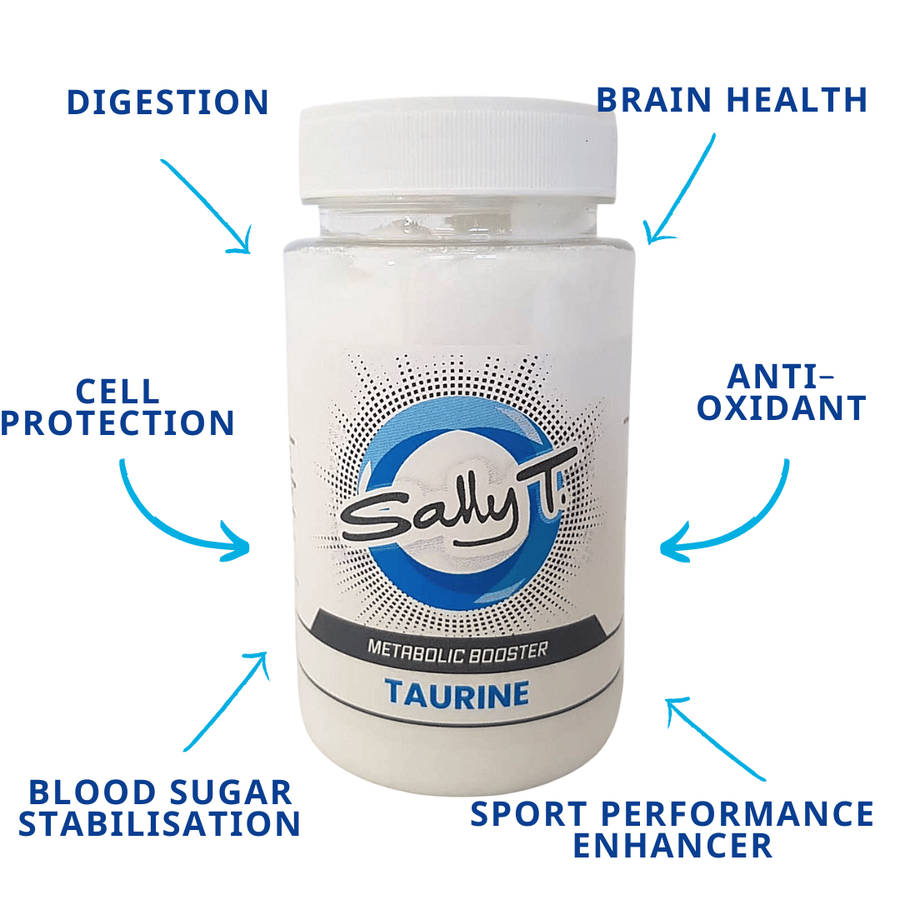 Sally T. Taurine Powder 200g x 2. Body and Brain Energizer