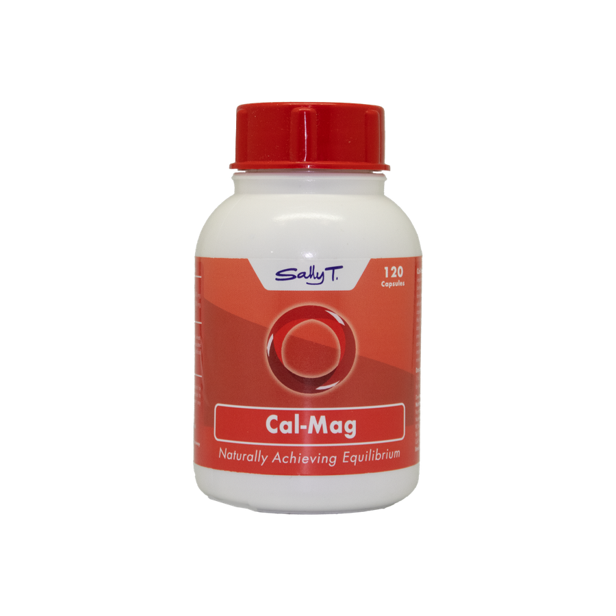 Sally T. Cal-Mag 120 Caps, Balanced Calcium & Magnesium