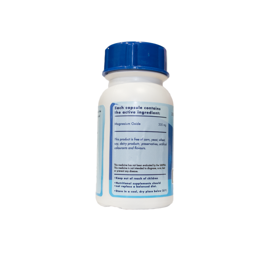 Sally T. Magnesium Oxide 300mg/tablets, 100 Tablets. Bowel Cleansing