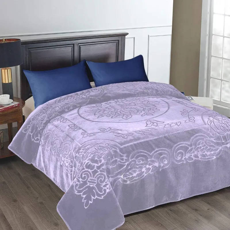 Camel - Luxury Mink Blanket 220x200cm - Warm Winter Fleece