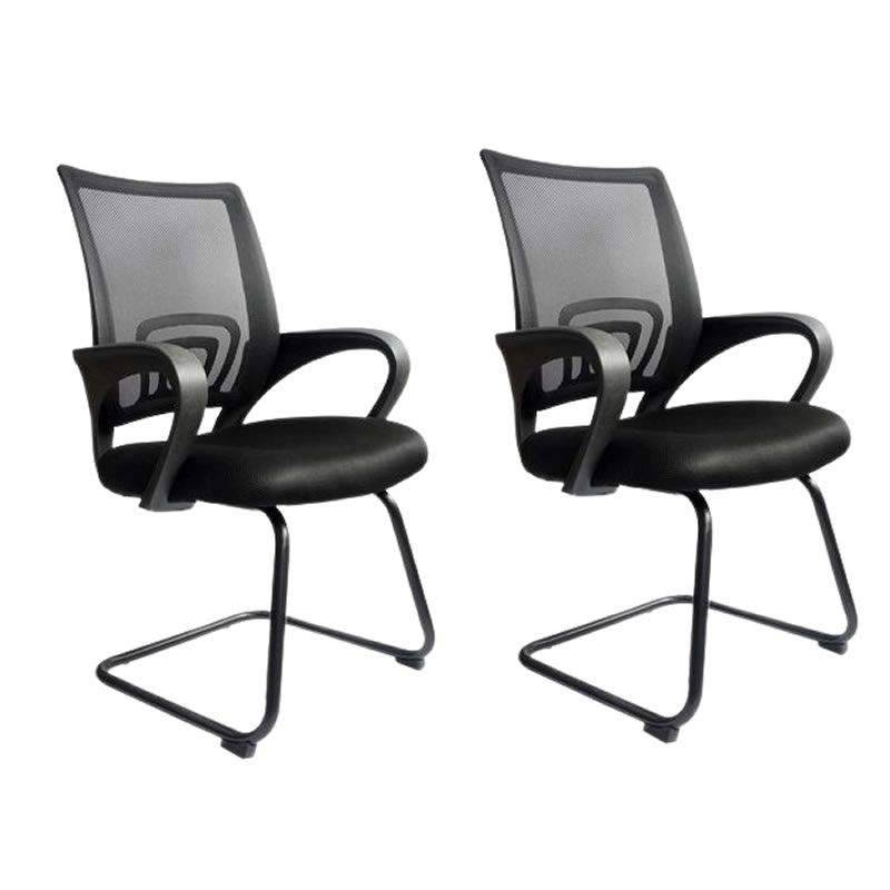 SMTE 2 Pcs Ergonomic Mesh Design Office Chair with keychain