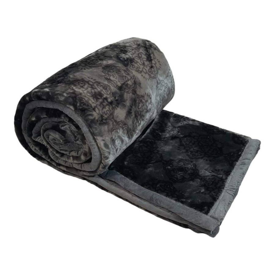 SMTE IYWA Super Soft Winter Blanket 2Ply And Tieback-4 with keychain