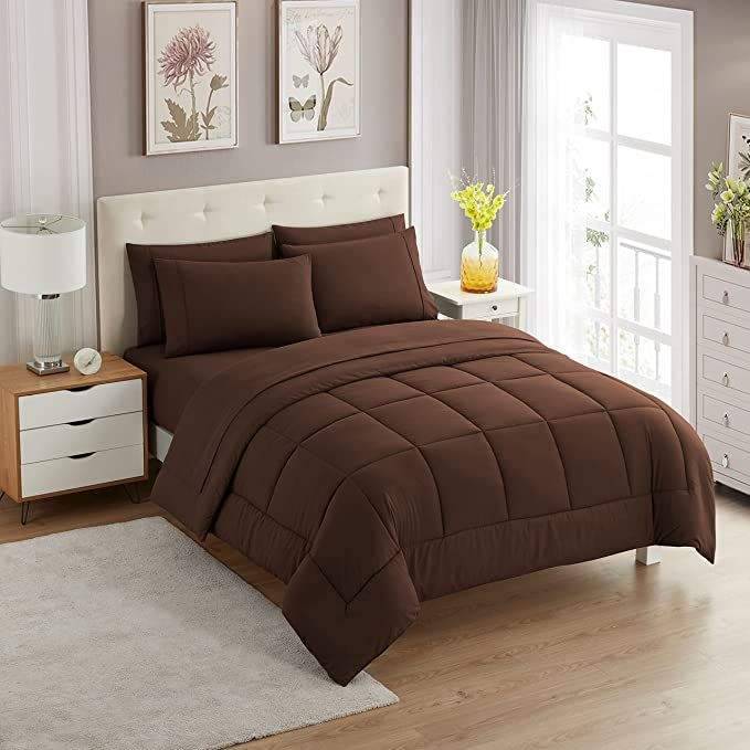 SMTE Polyester Other All Comforter Brown with keychain