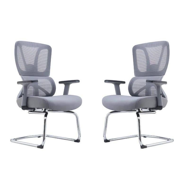 SMTE Set of 2 Modern Mesh Visitor Office Chair D2332 with keychain