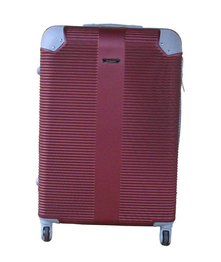 SMTE 1 Piece Hard Outer Shell Luggage 23" - Red with keychain
