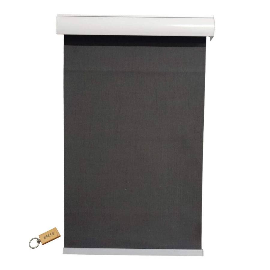 SMTE Quality Roller Blackout Blind Blinds for Windows-MA108+ SMTE Key Chain - 220 L x 180 W cm wi...