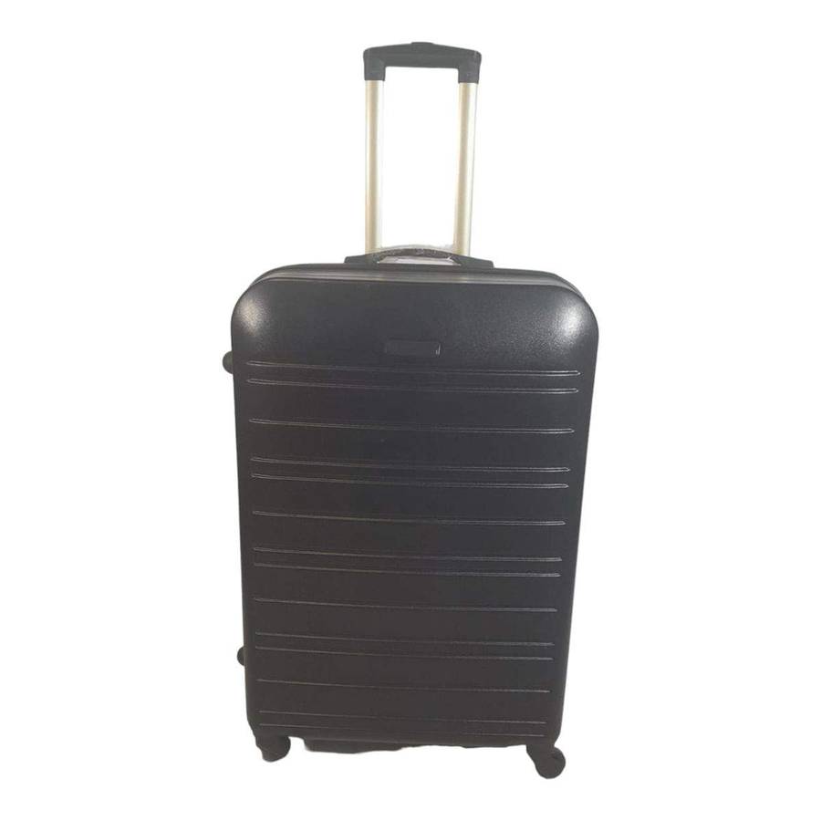 SMTE Luggage Suitcase - 29 inch - 1 Piece - Black with keychain