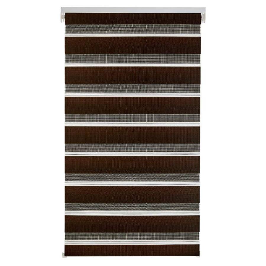 SMTE Zebra Roller Blind Chocolate 1200 X 2200 with keychain