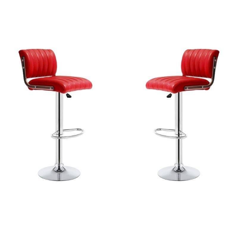SMTE Furniture I Like RED Barstool with keychain