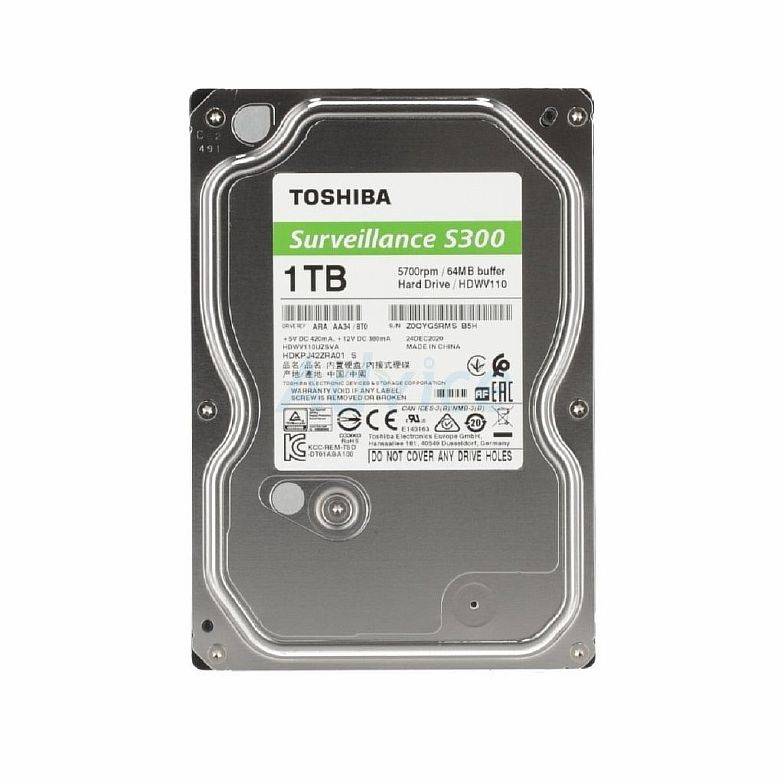 1TB HDD TOSHIBA SURVELANCE DRIVE 24/7