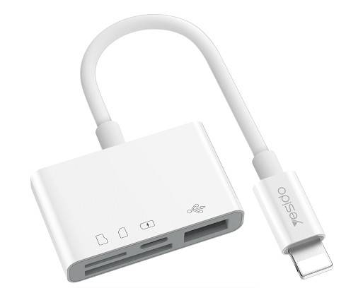 LIGHTNING TO CARD READER +USB (USBC023)