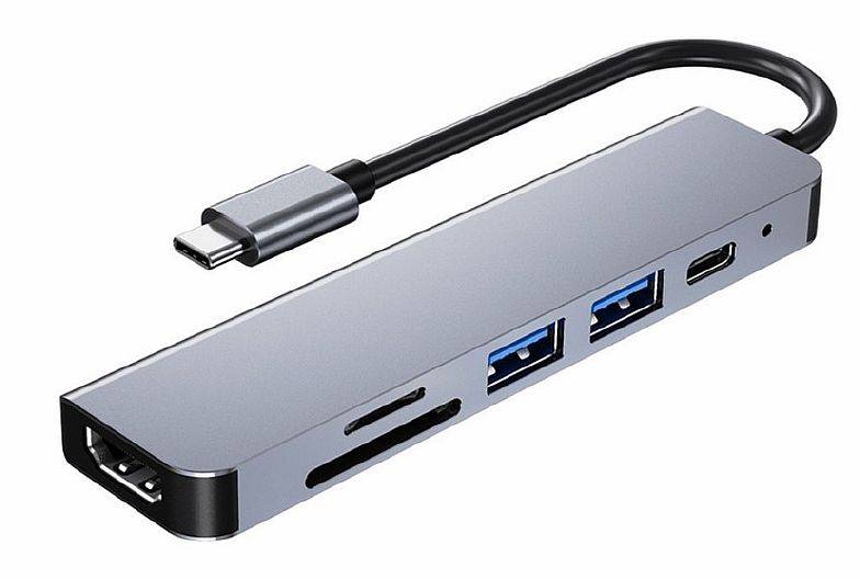 USBC TO HDMI+TF+SD+USB3.0 CR RD(USBC007)