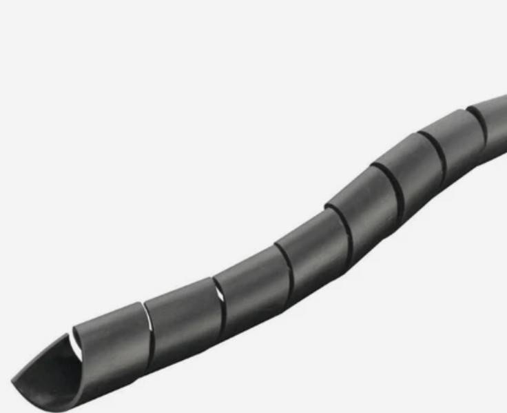 SPIRAL CABLE TIDY 19MM BLACK