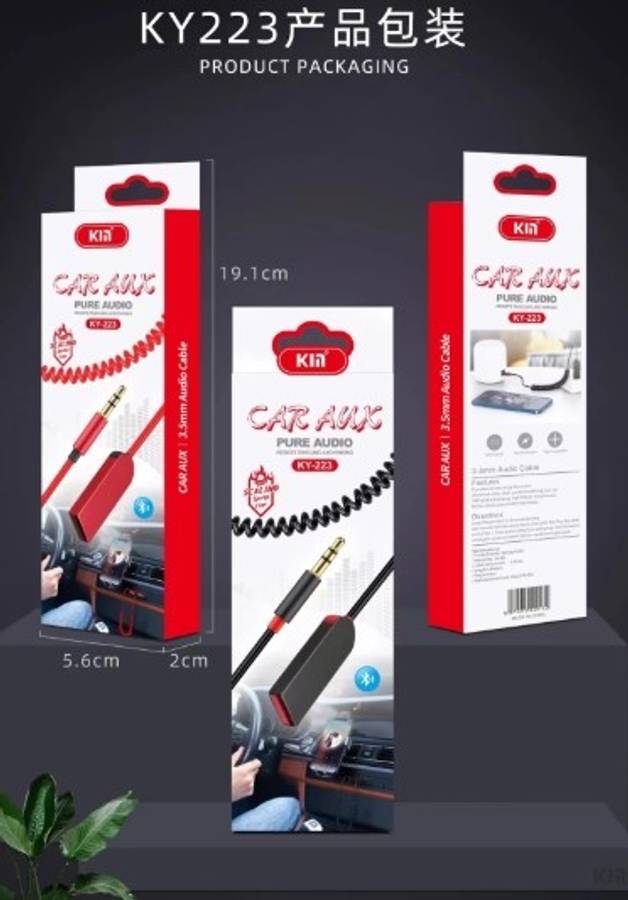 AUX CABLE WITH BLUE TOOTH K223(BT002)
