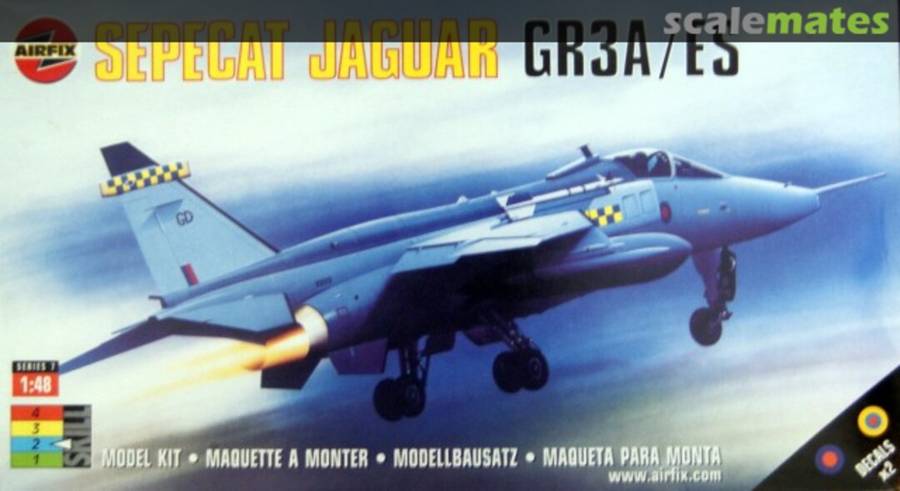 Boxart Sepecat Jaguar GR3A/ES 07104 Airfix Boxart Sepecat Jaguar GR3A/ES 07104 Airfix