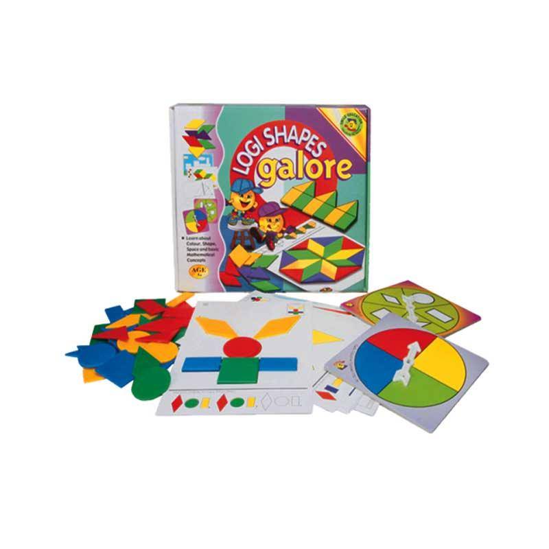 SMILE EDUCATION TOYS LogI Shapes Galore Age 3+