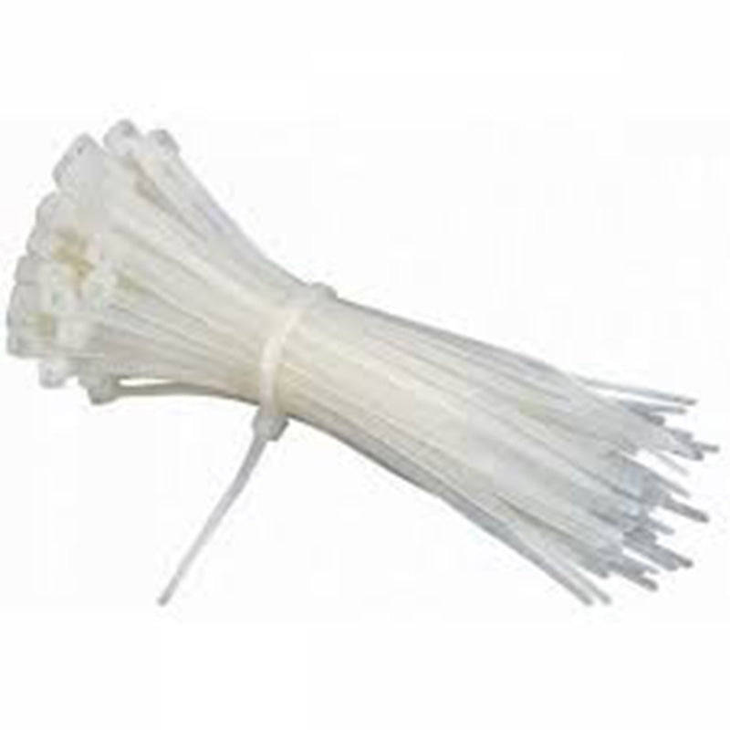 RUWAG Cable Ties White 4.9mm x 197mm ( Pack of 100 )