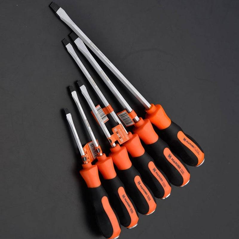 HARDEN Slotted Screwdriver Set Impact 6mm x 150mm