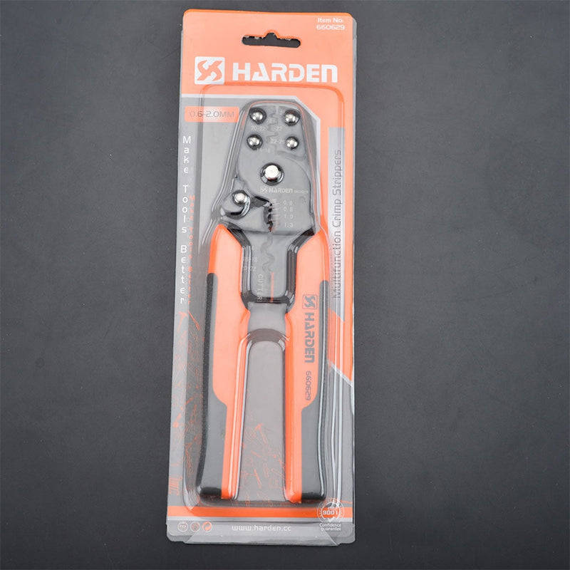 HARDEN Multi-function Crimp Strippers 0.6mm - 2.0mm