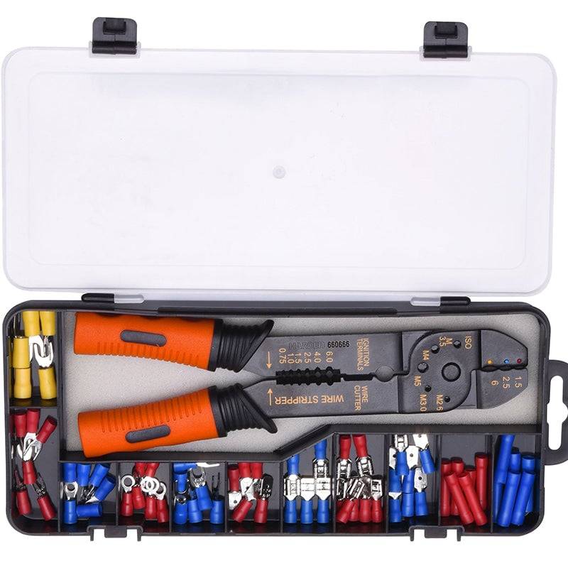 HARDEN Multi Functional Wire Stripper Set 66 Piece