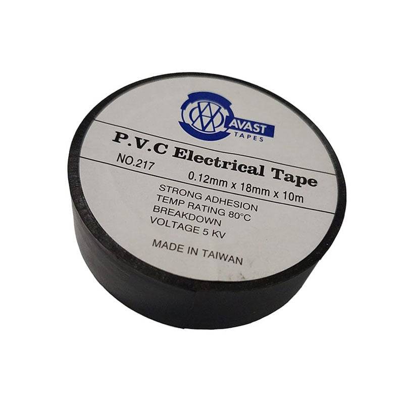 AVAST Pvc Insulation Tape 10m - Black