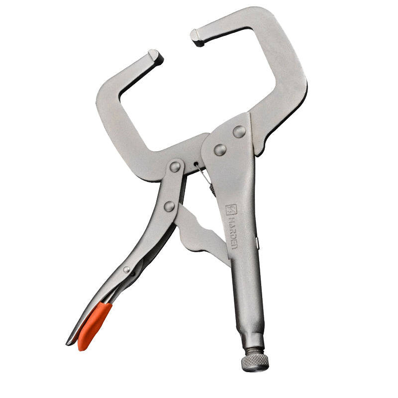 HARDEN C-Clamp Lock Grip Plier Swivel Clamp 11" (275mm)