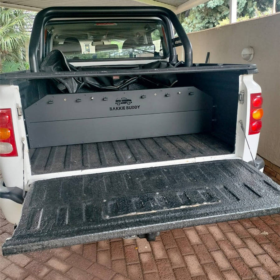 BAKKIE BUDDY Economic Loading Bay Separator & Organizer Black Powder Coated 1500mm