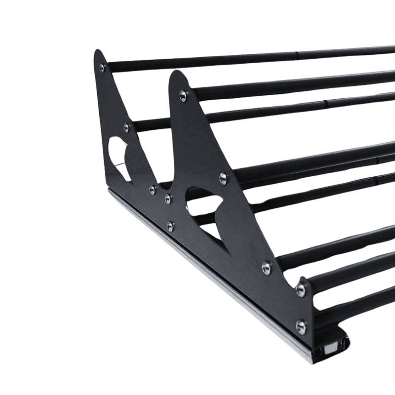 ROCO Adjustable Shoe Rack Black 704mm x 405mm x 107mm