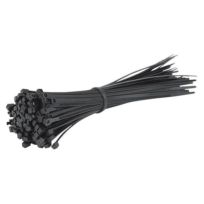 RUWAG Cable Ties Black 7.8mm x 388mm ( Pack of 100 )