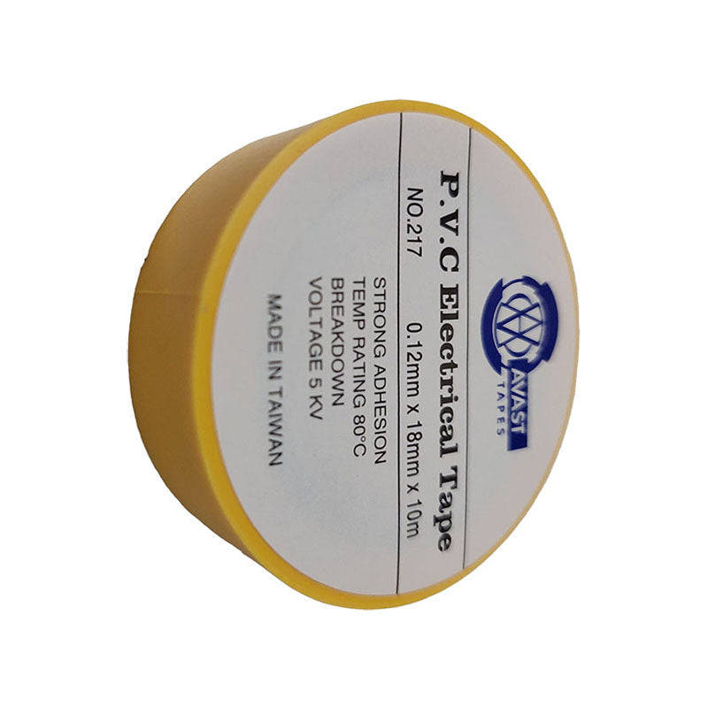 AVAST Pvc Insulation Tape 10m - Yellow