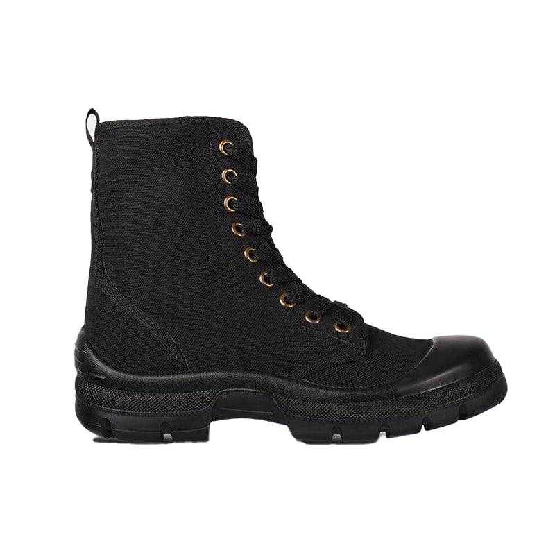 PATRIOT Black Canvas Security Boot Soft Toe