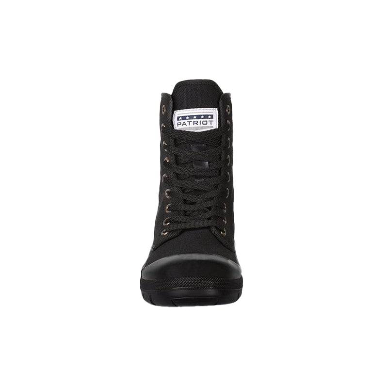 PATRIOT Black Canvas Security Boot Soft Toe