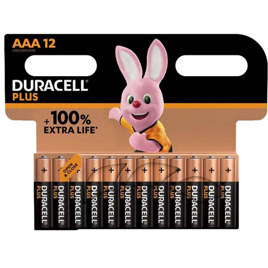 DURACELL Plus Battery Aaa (pack Of 12)