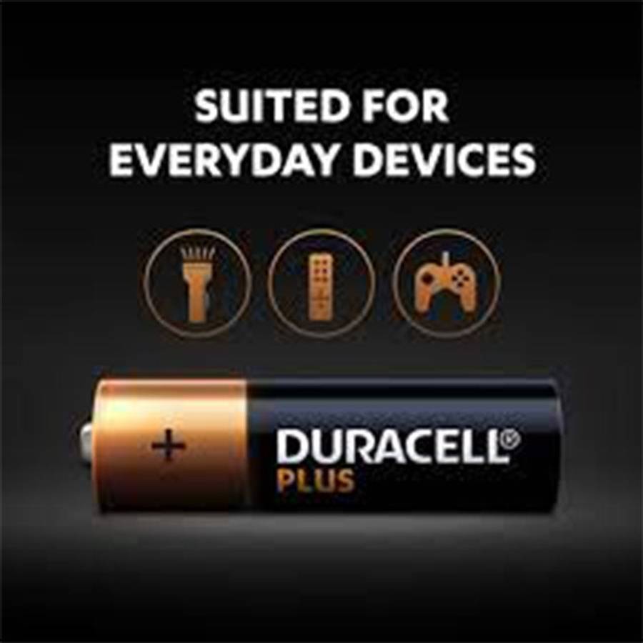 DURACELL Battery Plus Remote Aaa 2's 1.5v Mn2400b2