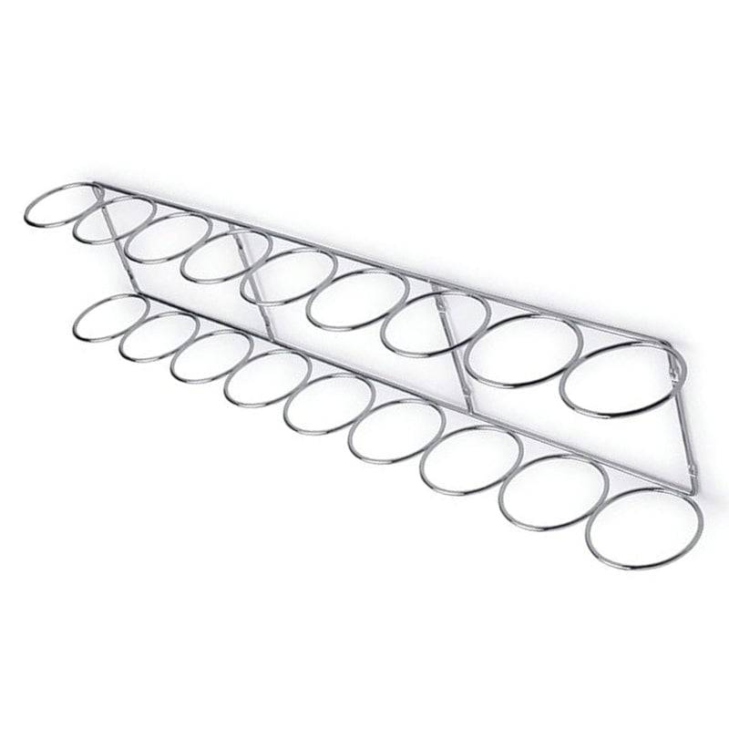 ROCO Wine Bottle Holder 9 Ring Chrome