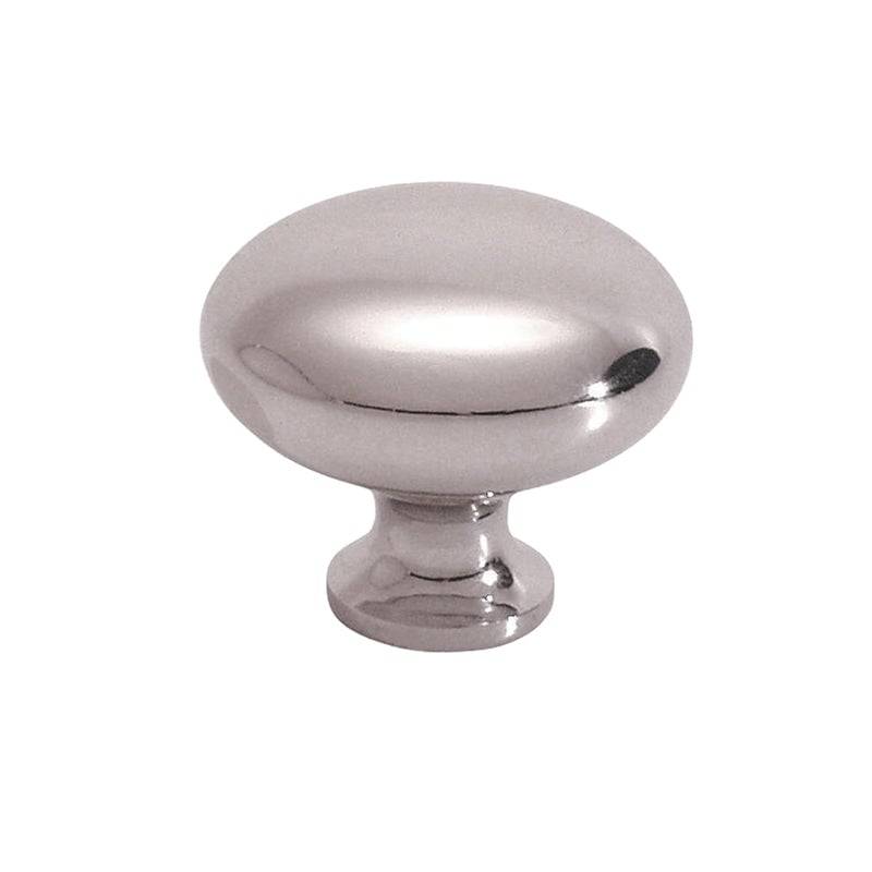ROCO Small Base Drawer Knob Chrome Plated 32mm