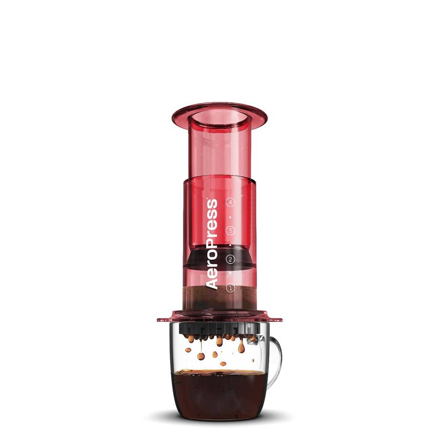AEROPRESS Clear Red Coffee Press