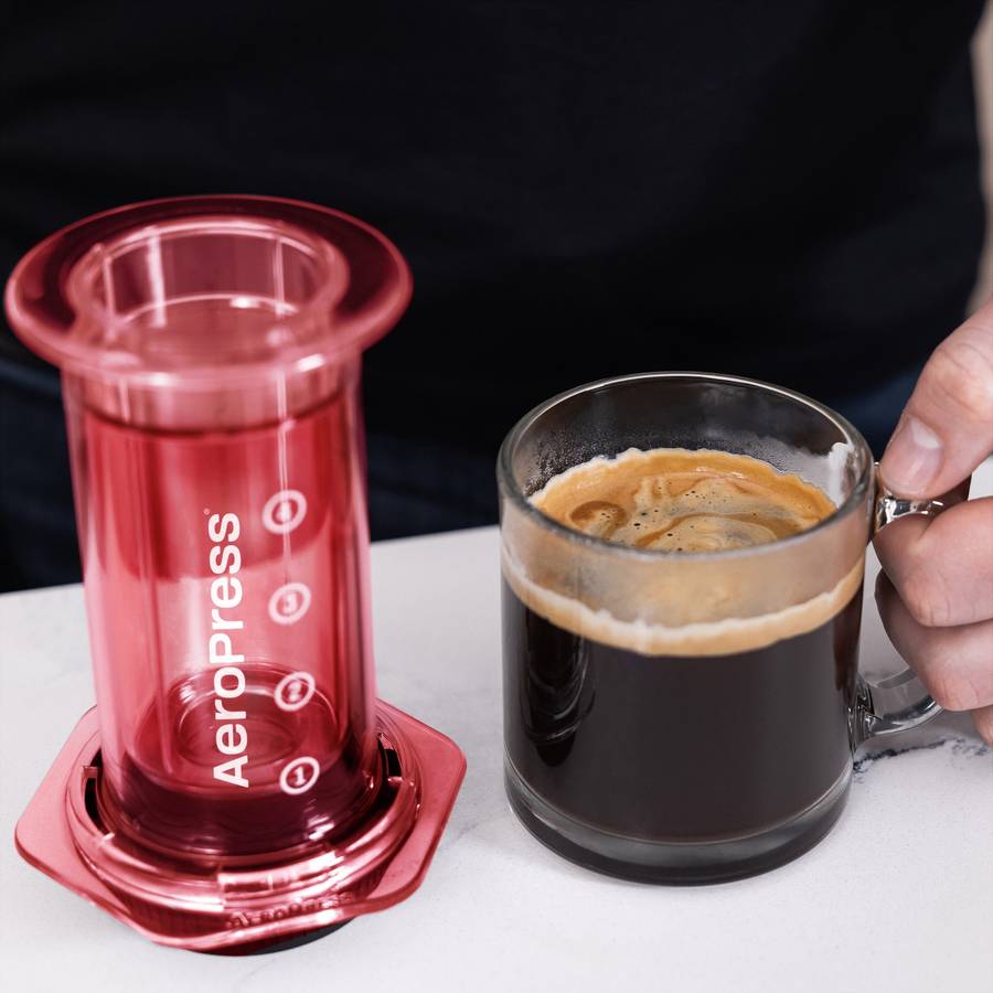 AEROPRESS Clear Red Coffee Press