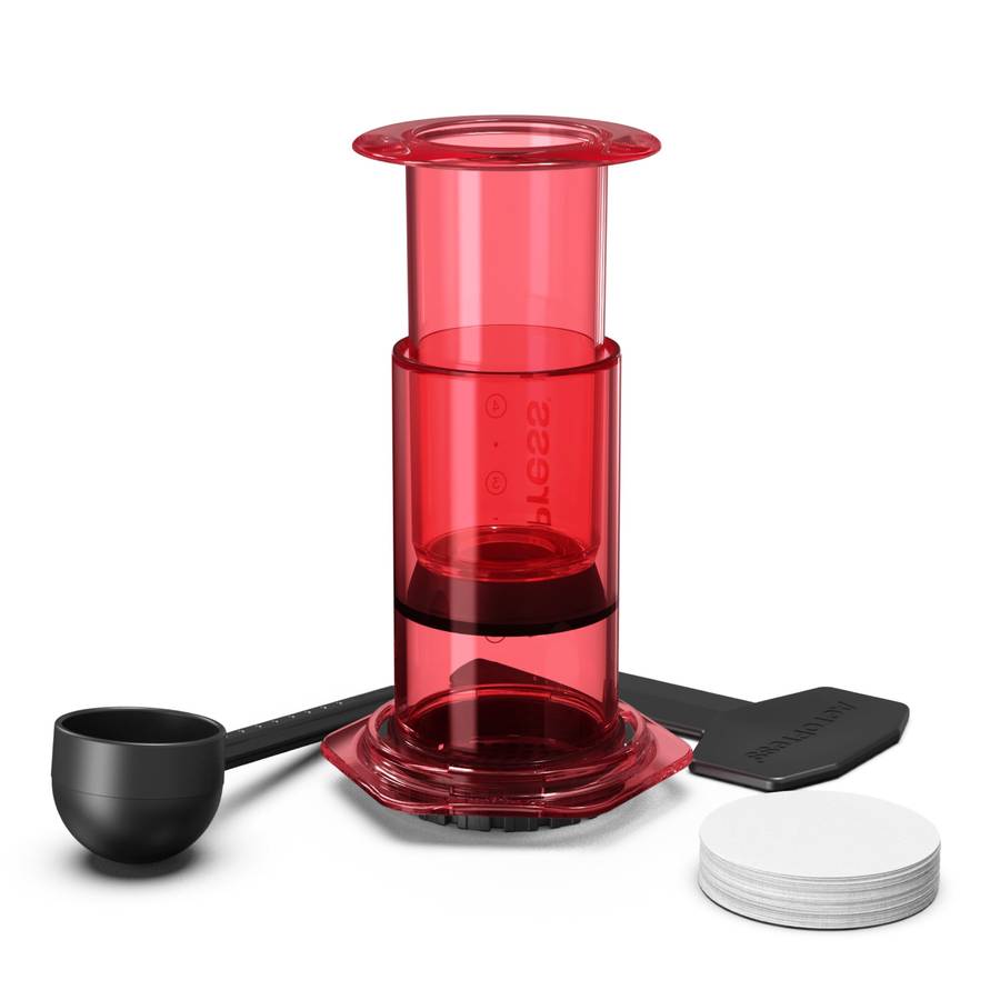 AEROPRESS Clear Red Coffee Press