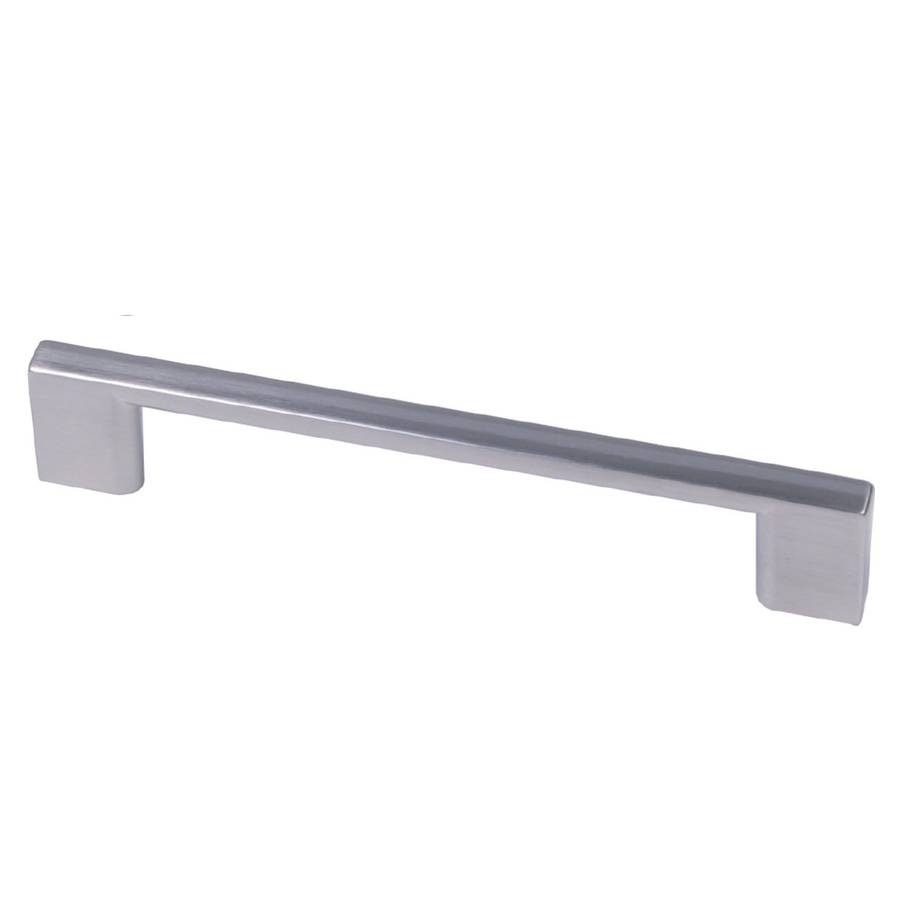 ROCO Neptune Aluminium Cupboard Handle Brushed Nickel 128mm