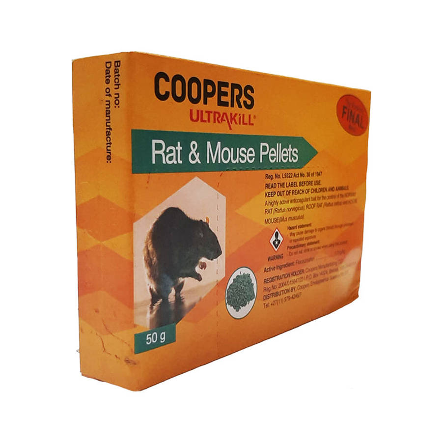 COOPERS Ultrakill Rat & Mouse Pellets 50g