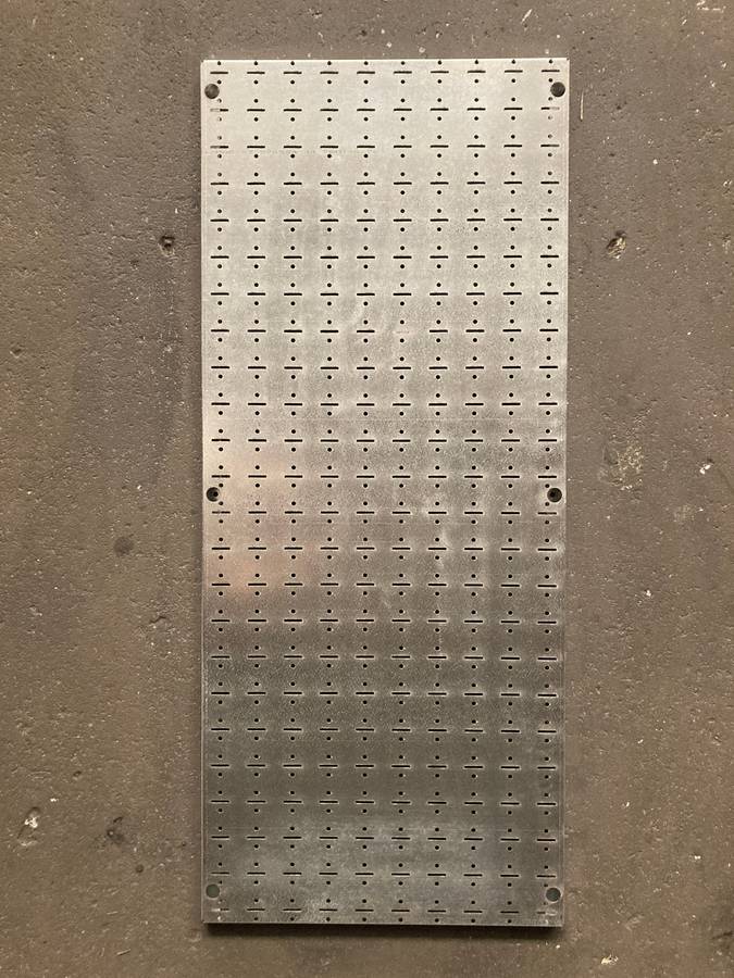 CLIP-FIT Pre Galvanized Pegboard 1200mm x 500mm
