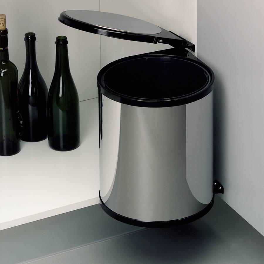ROCO Door Bin Stainless Steel 15 Litre