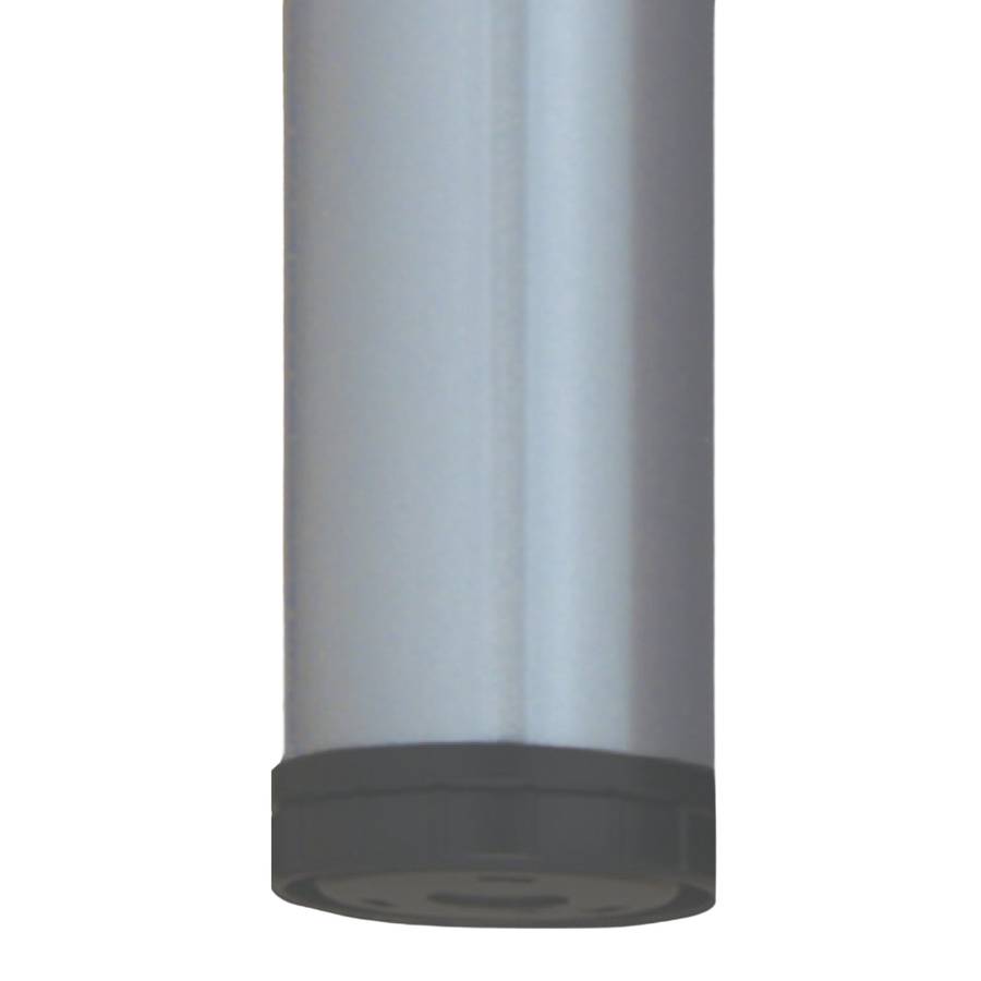 ROCO Worktop Table Leg Satin Chrome 870mm x 80mm