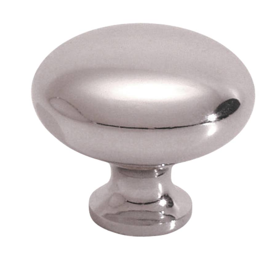 ROCO Small Base Drawer Knob Chrome Plated 32mm ( 5 Pack )