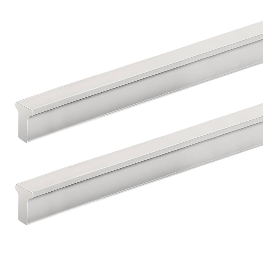 ROCO T Strip Cupboard Handle Brushed Nickel 300mm ( 5 Pack )