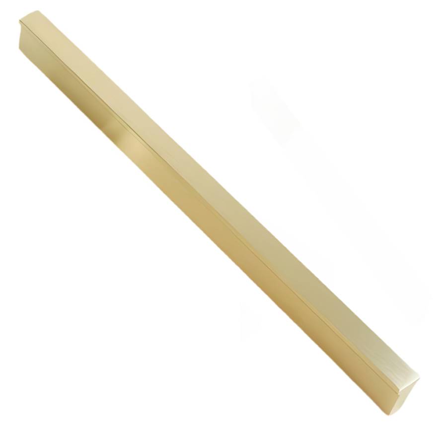 ROCO T Strip Cupboard Handle Brushed Brass 300mm ( 5 Pack )