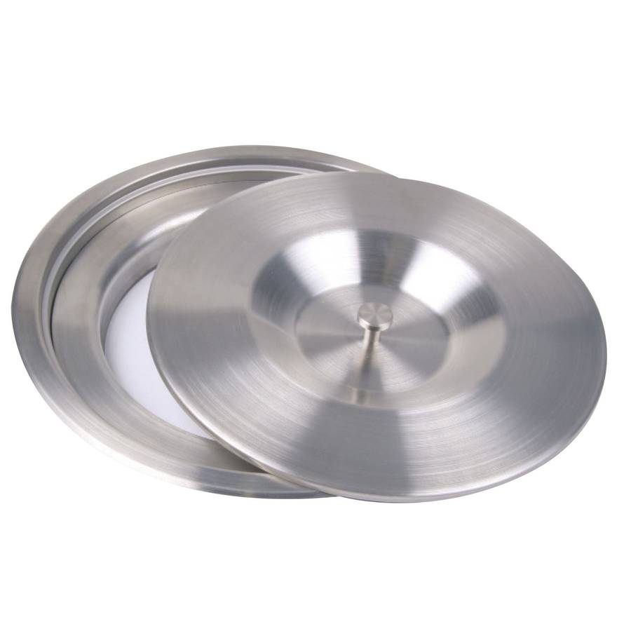 ROCO Worktop Bin Lid Stainless Steel
