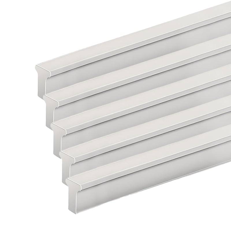 ROCO T Strip Cupboard Handle Brushed Nickel 600mm ( 5 Pack )