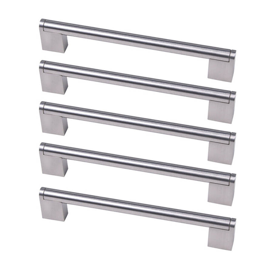 ROCO Cupboard Handle Aries Satin Chrome 160mm ( 5 Pack )
